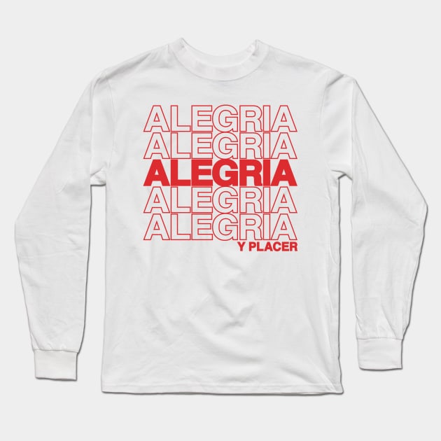 Aguinaldo Navideño Long Sleeve T-Shirt by n3designs